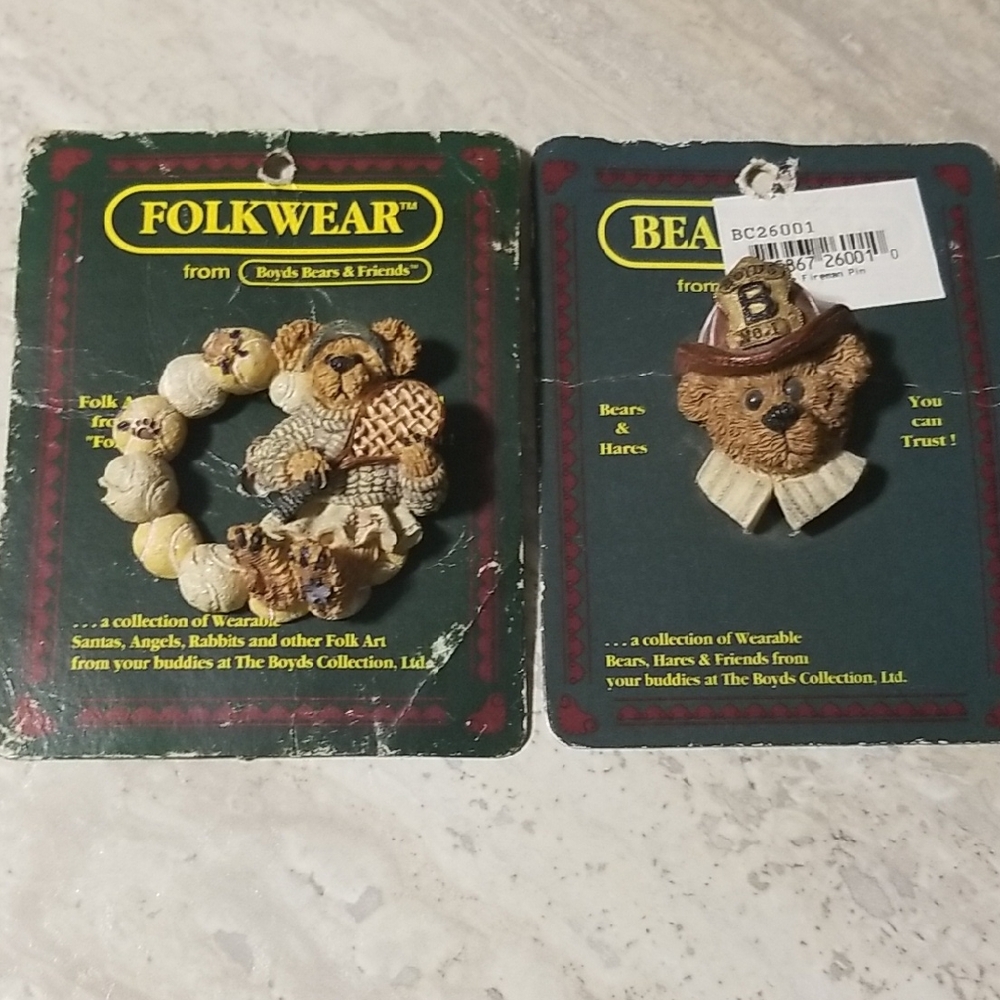 Boyd's Bears Pin Lot New